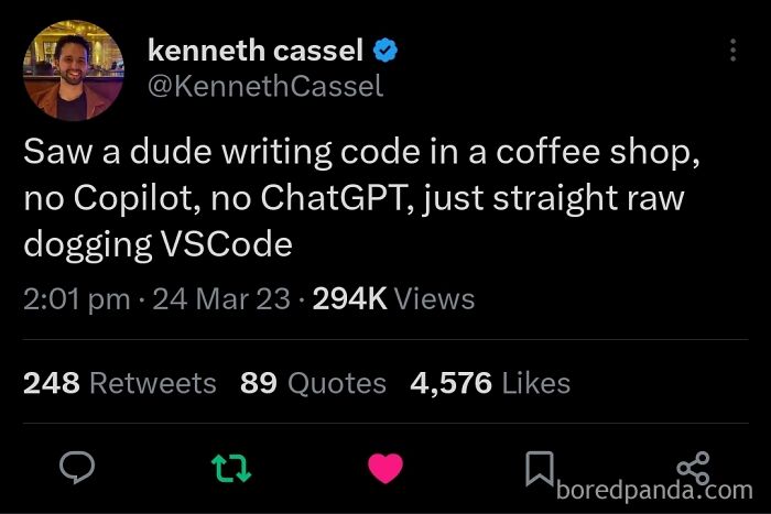 Straight Raw Dogging Vscode