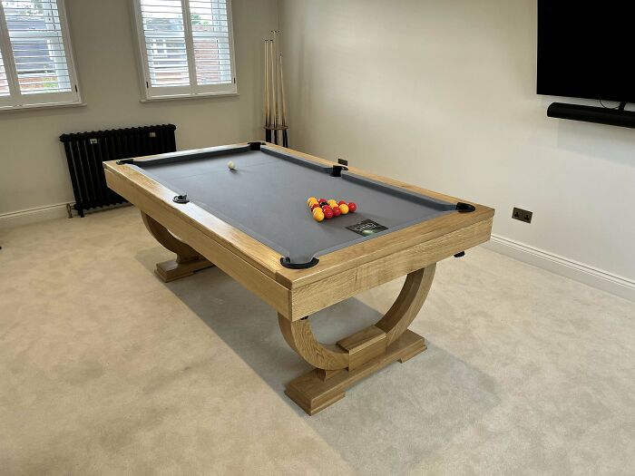 Bespoke Oak Pool Table
