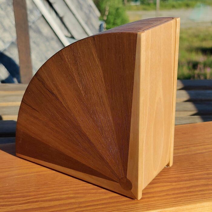 This Box For Storing Coffee Filters Is My Favorite, And Most Difficult, Thing I've Ever Made