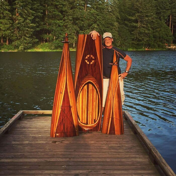 When You Want To Carry A 17’ Kayak Inside A 6’ Wide Teardrop Camper