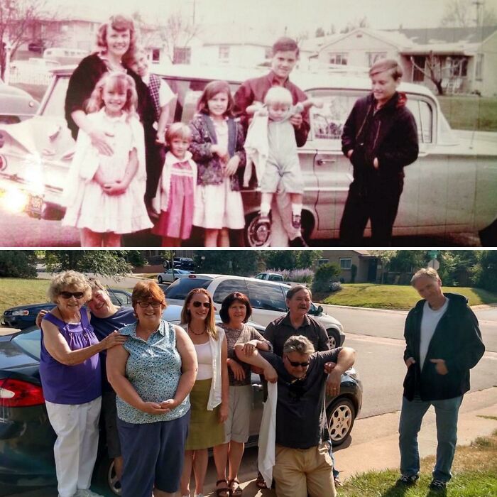 My Grandma, Dad, Aunts And Uncles