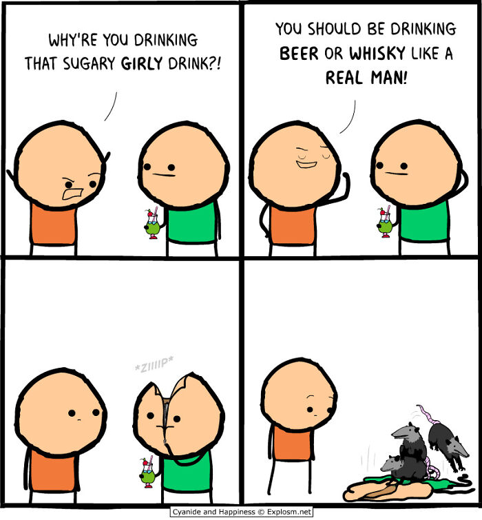 My Move Next Time Someone Criticises My Choice Of A Tequila Sunrise Over Some Old Sour Wheat Drink