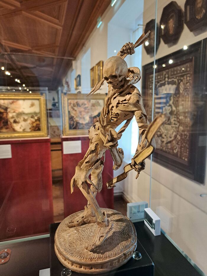 "Small Death" (Carved From A Single Piece Of Wood, Before 1519)