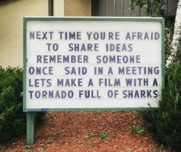 Don't Hold Back. Share Your Ideas!