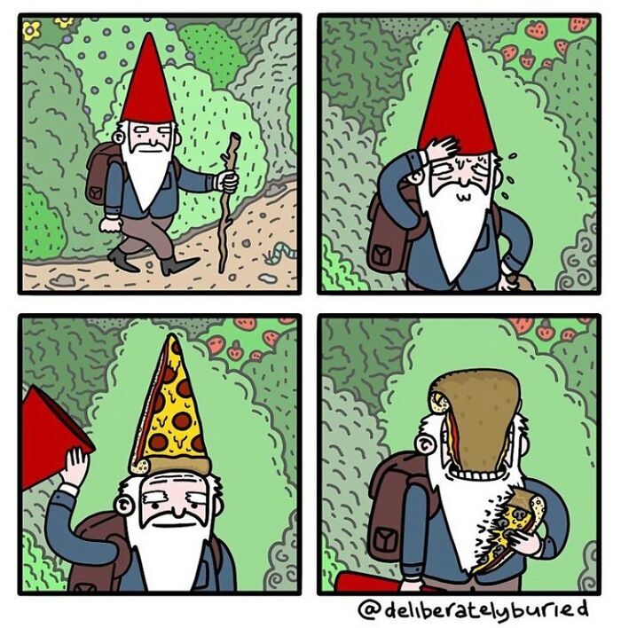 New Dark Humor Stories From ‘Deliberately Buried Comics’