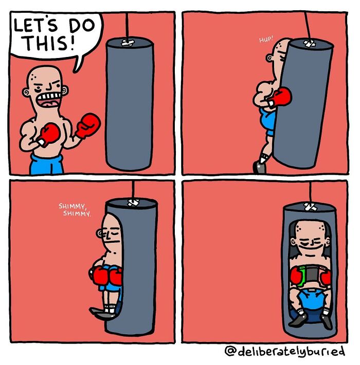 New Dark Humor Stories From ‘Deliberately Buried Comics’