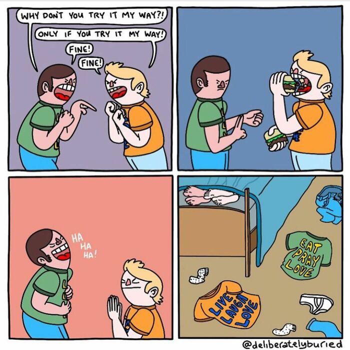 New Dark Humor Stories From ‘Deliberately Buried Comics’