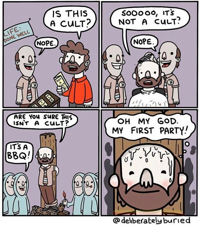 New Dark Humor Stories From ‘Deliberately Buried Comics’