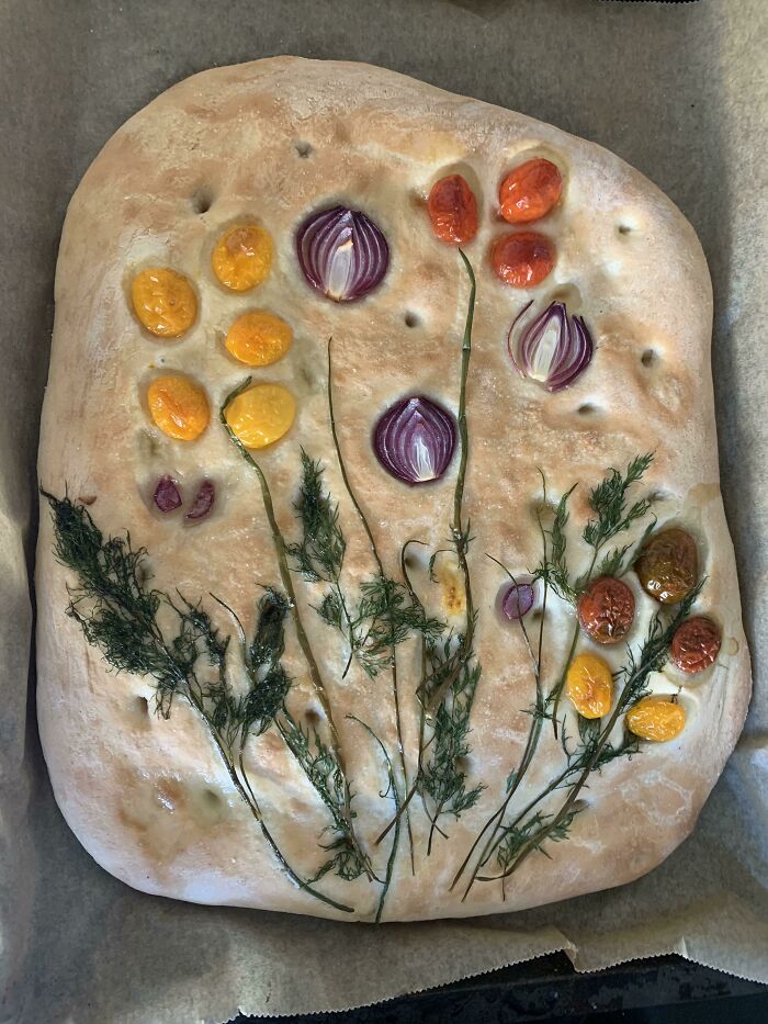 I Made My First Focaccia 