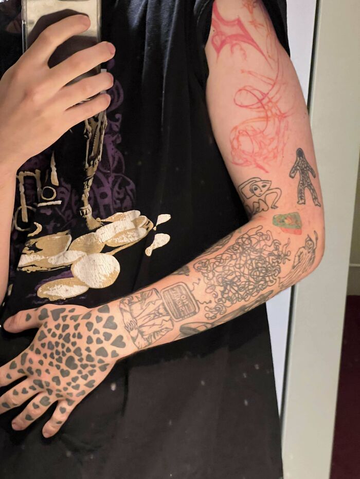 This Community Seems Pretty Unhinged. Curious To See How S****y You Guys Think My Arm Is:)