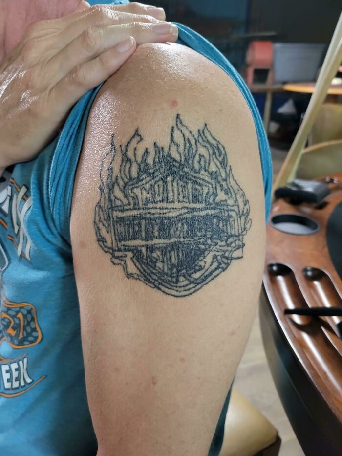 Artist Honestly Said It Just Needed Colouring