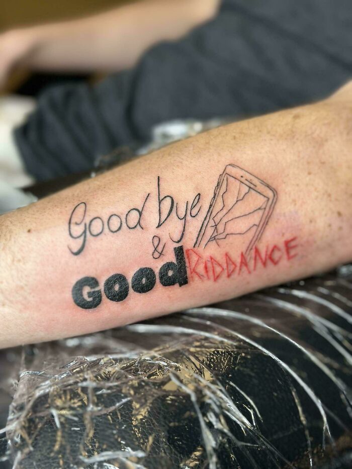 My Tattoo Was S**t On In R/Tattoos, So Here’s My S****y Tattoo Lol