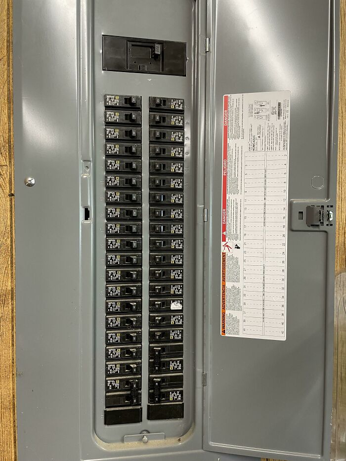 Not One Single Fuse Labeled In My New Home