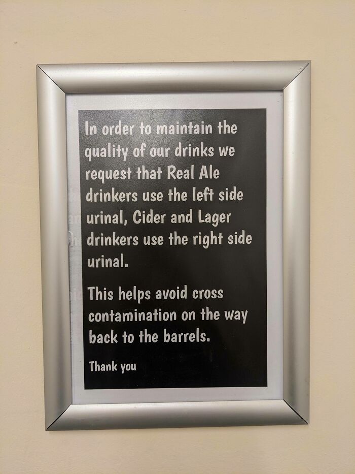 Went To A 30th At A Village Hall And This Was In The Mens Toilet