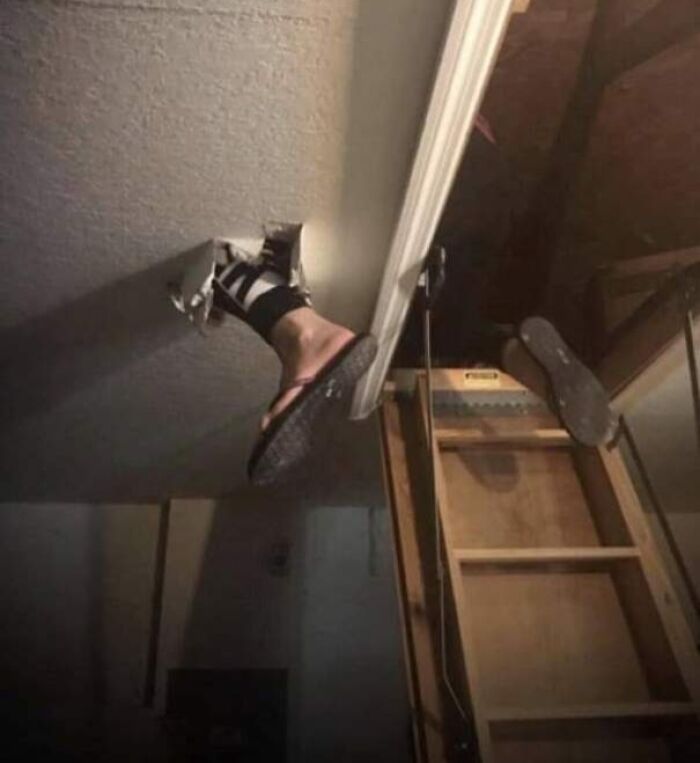 “Told My Wife Not To Step On The Drywall. She Later Admittedshe Didn’t Know What Drywall Was”