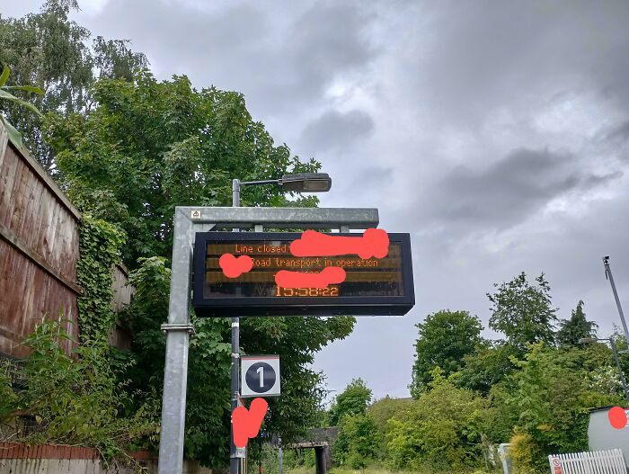 Every Train Has Been Canceled Or Delayed Over The Past Two Weeks, Now All Trains And Buses Are Canceled, Leaving Me With No Way Home