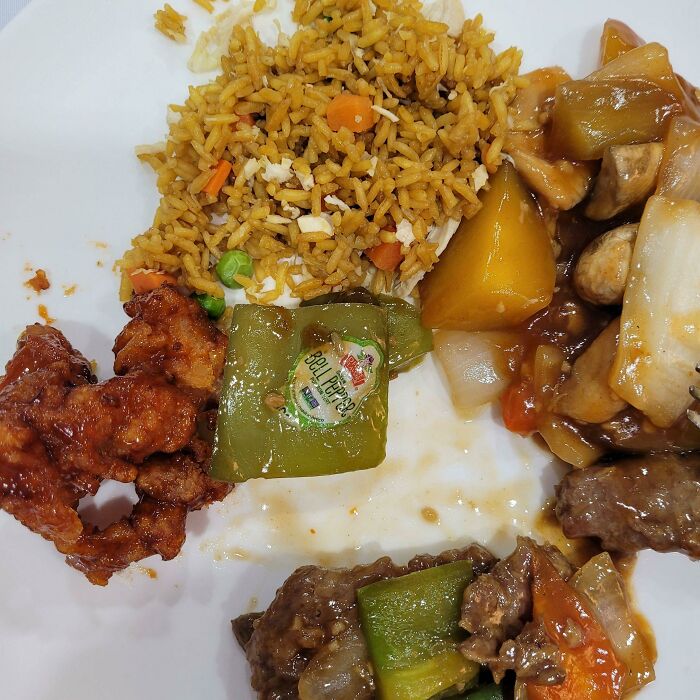 Found This In My Take-Out From My Favorite Chinese Restaurant