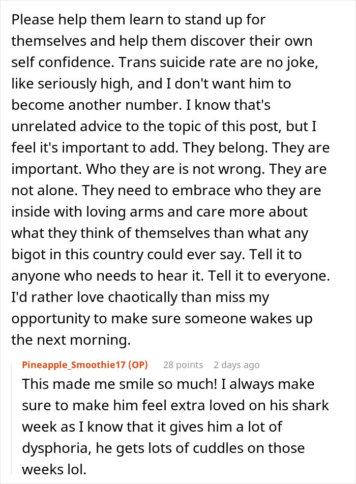 GF Finds A Perfect Way To Embarrass P.E. Teacher For Berating Her BF For His Period