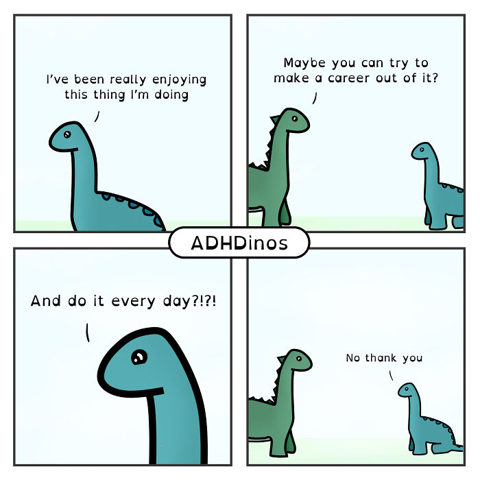 24 New Adhdinos Comics That Feel A Little Too Real