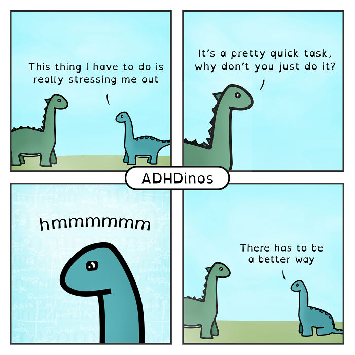 24 New Adhdinos Comics That Feel A Little Too Real
