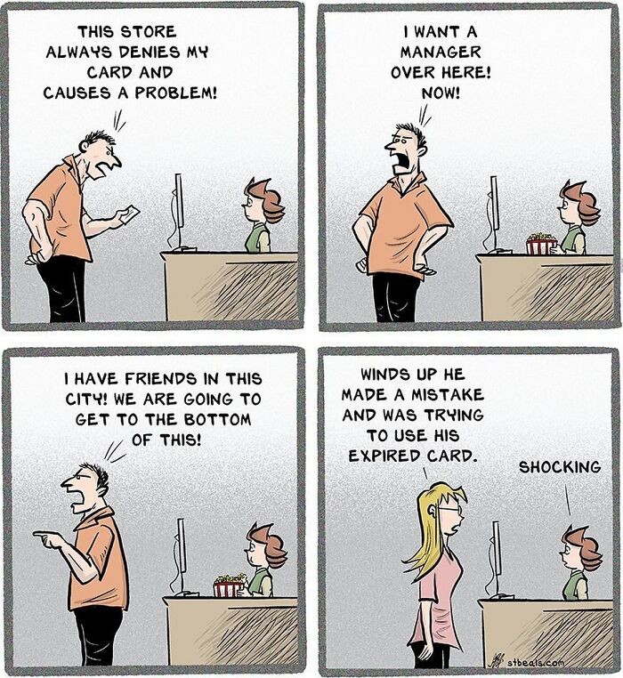 60 Humorous Comics That Retail Workers And Regular People Will Probably Relate To, By Stephen Beals (New Pics)