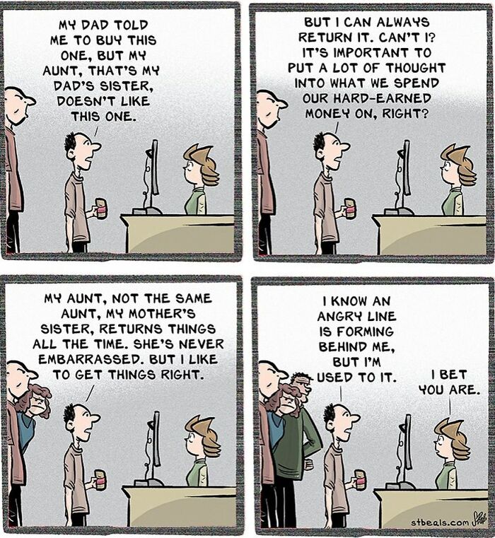 60 Humorous Comics That Retail Workers And Regular People Will Probably Relate To, By Stephen Beals (New Pics)