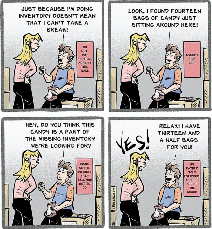 60 Humorous Comics That Retail Workers And Regular People Will Probably Relate To, By Stephen Beals (New Pics)