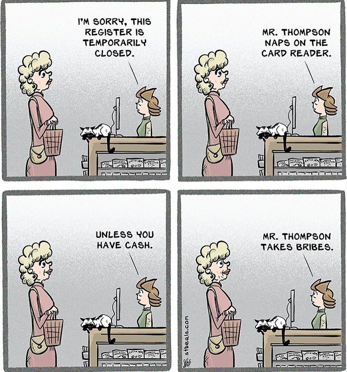 60 Humorous Comics That Retail Workers And Regular People Will Probably Relate To, By Stephen Beals (New Pics)