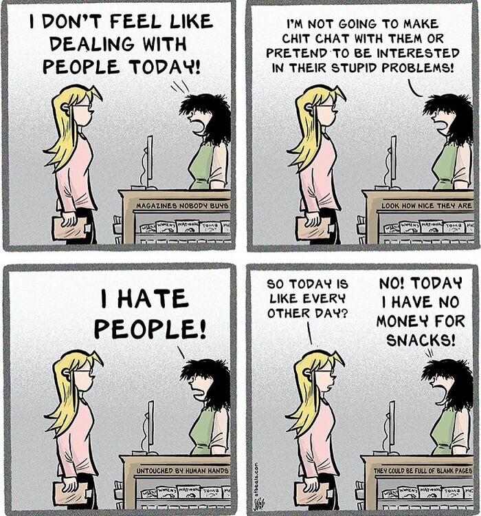 60 Humorous Comics That Retail Workers And Regular People Will Probably Relate To, By Stephen Beals (New Pics)