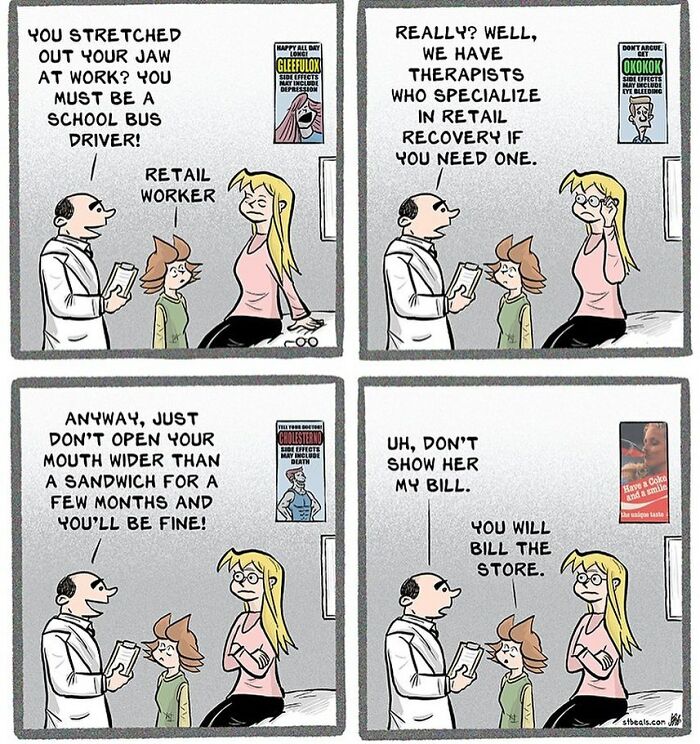 60 Humorous Comics That Retail Workers And Regular People Will Probably Relate To, By Stephen Beals (New Pics)