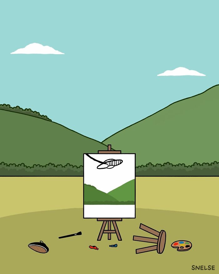 New Sarcastic Works Of Art By Steve Nelson That Will Demonstrate The Innovation Of The Human Mind