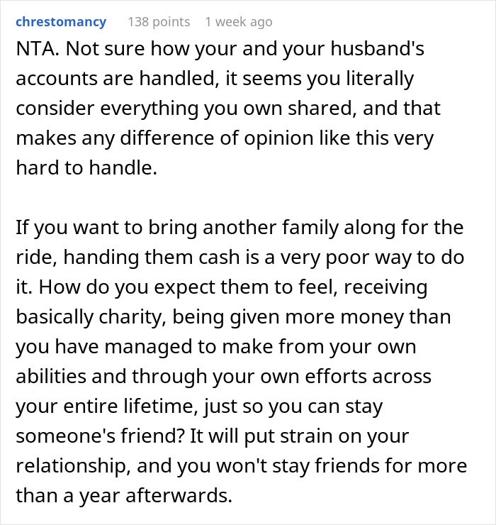 Woman Doesn't Want To Share Lottery Winnings With Husband's Friend, Gets Told To Stay Wary Woman Doesn't Want To Share Lottery Winnings With Husband's Friend, Gets Told To Stay Wary
