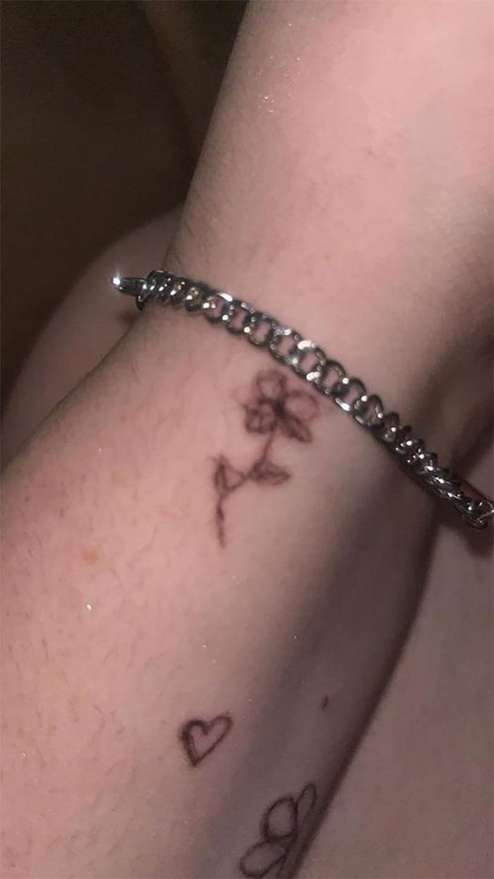 A Tattoo I Did On Myself N F**ked Up Bad, Plan On Getting A Coverup 😅 Shame All Y’all Want