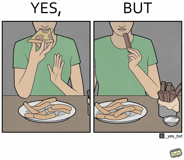 An Artist Makes Illustrations To Show The Two Sides Of Every Coin (32 New Pics)