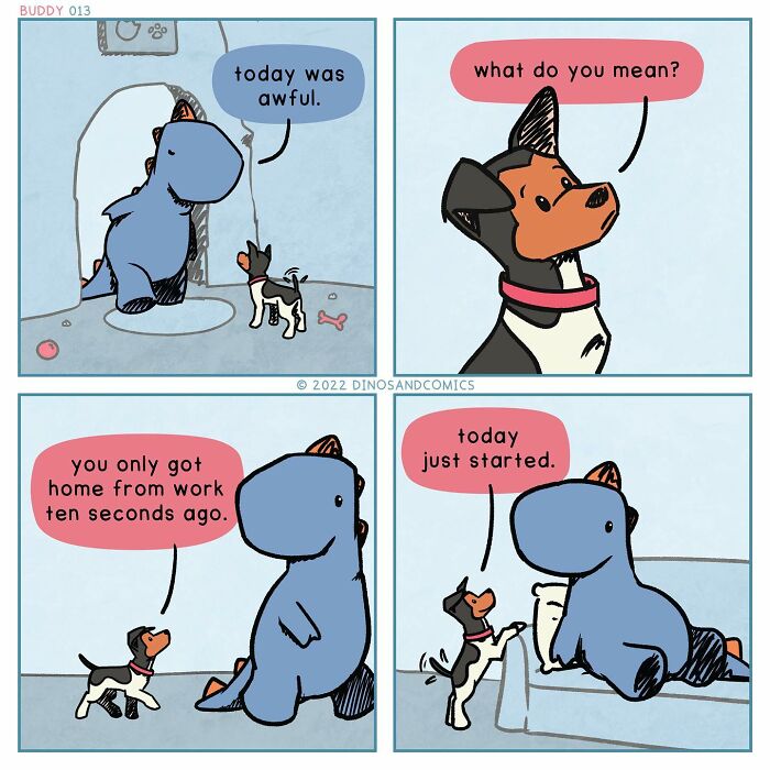 Artist Illustrates Comics Based On His Own Dogs And They Are Too Precious (New Pics)