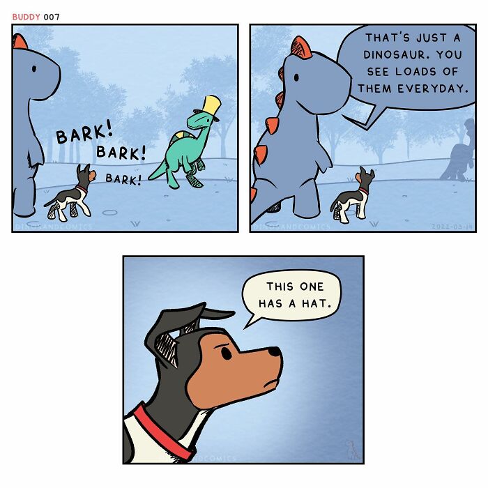Artist Illustrates Comics Based On His Own Dogs And They Are Too Precious (New Pics)