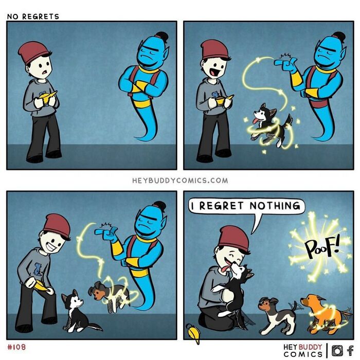 Artist Illustrates Comics Based On His Own Dogs And They Are Too Precious (New Pics)