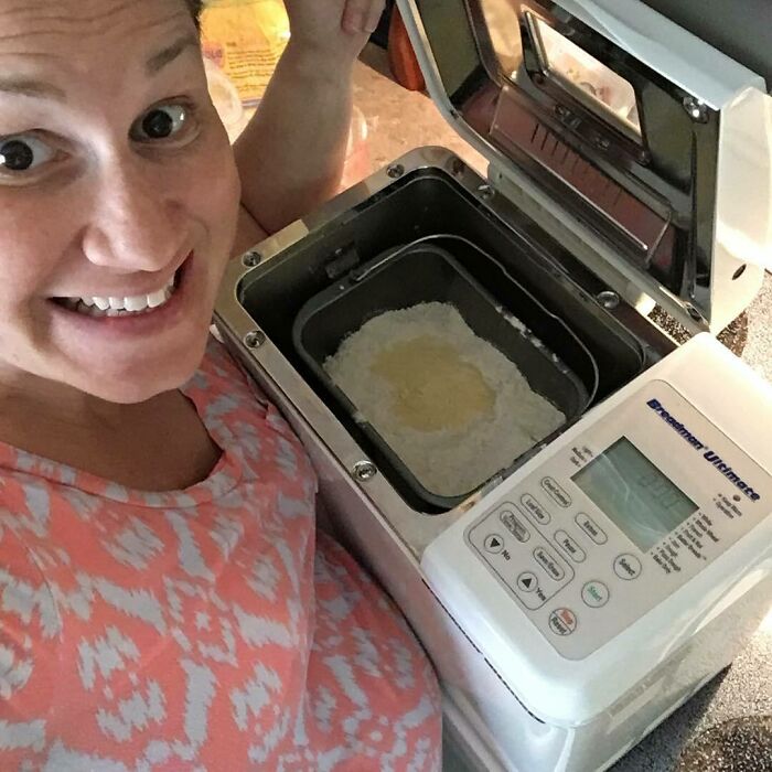 It's Pizza Night! Guess Who Lost Count Of How Many Cups Of Flour She Added