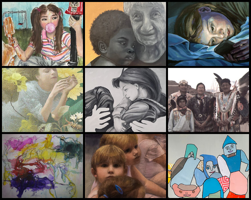 Childhood Seen Through The Talents Of 81 Artists