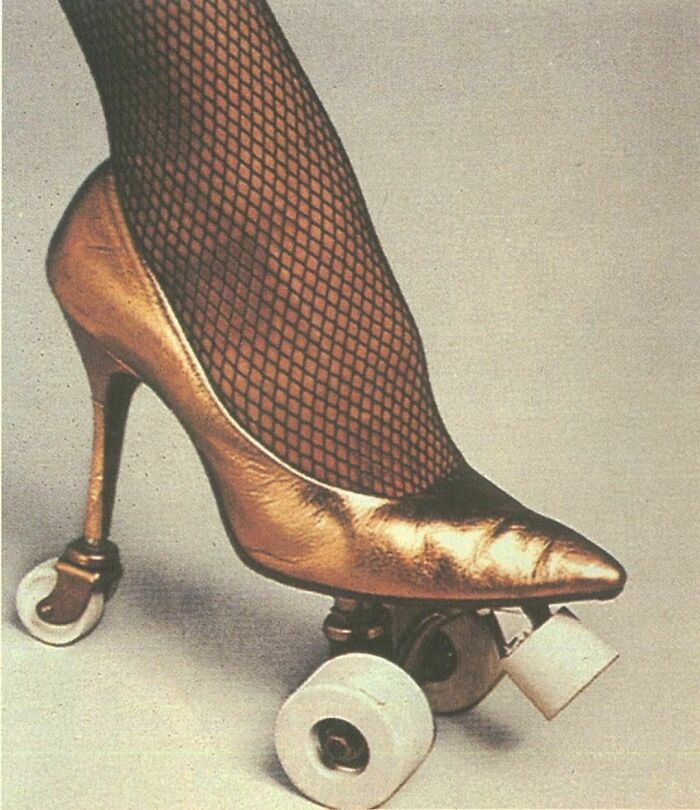 Philip Garner High Heel Roller Skate, 1962