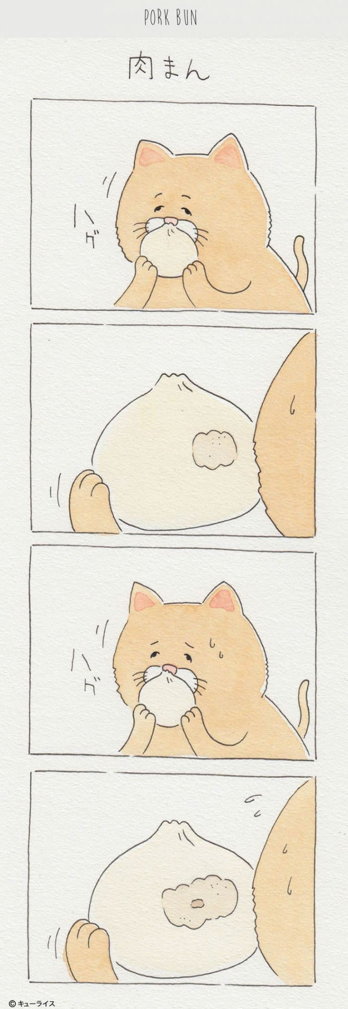 I've Made 8 Hilariously Chubby Cat Comics About Food Fails That Are Way Too Relatable
