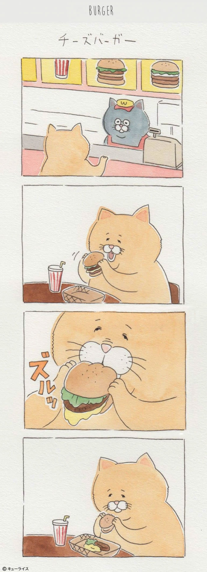 I've Made 8 Hilariously Chubby Cat Comics About Food Fails That Are Way Too Relatable