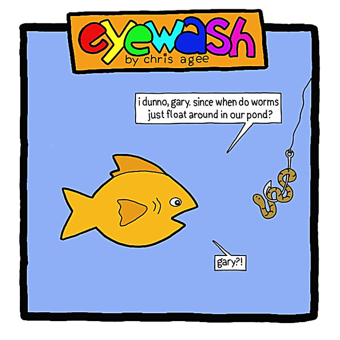 Even More Of My Pun-Packed Single-Panel Comic "Eyewash" (24 New Pics)