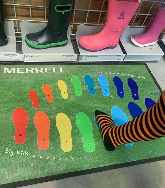 Simple Way To Measure Kid's Feet At My Local Shop