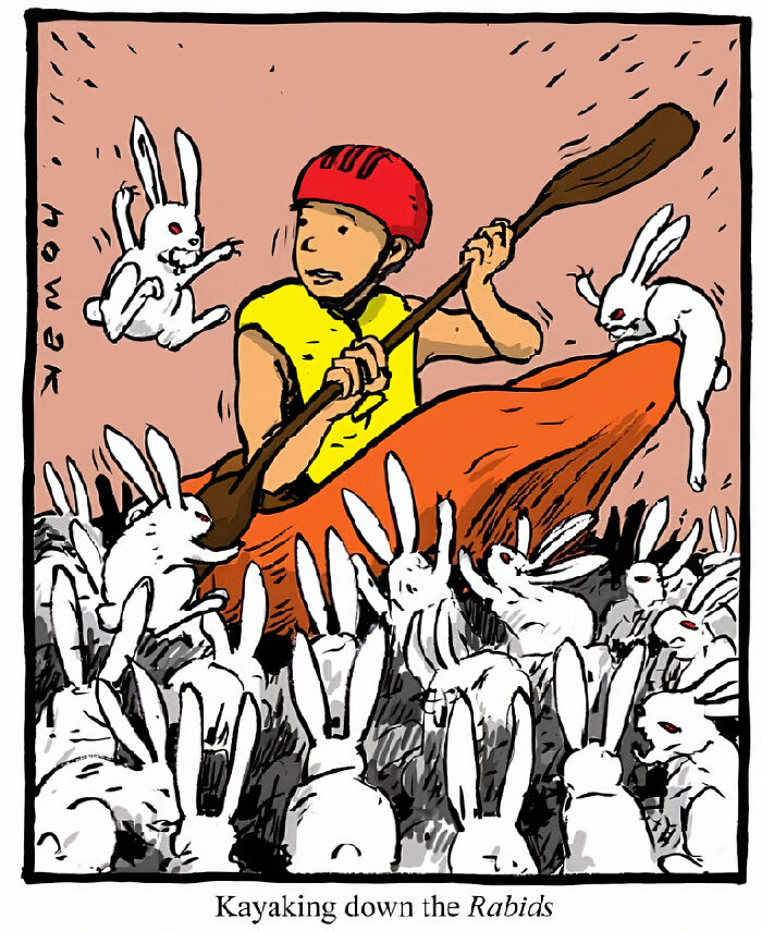 Here Are 39 New Silly Single-Panel Illustrations By Joseph Nowak