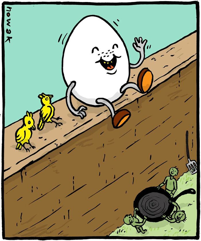 Here Are 39 New Silly Single-Panel Illustrations By Joseph Nowak