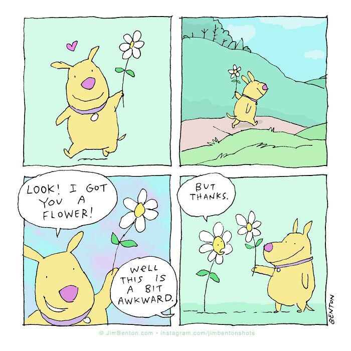 Here Are New Side-Splitting Jim Benton Funny Comics That Will Have You In Smile