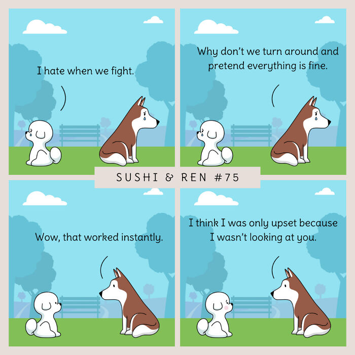 I Turned A Tragic Romance Into A Heartfelt And Humorous Comic, And Here Are The 52 I Am Most Proud Of