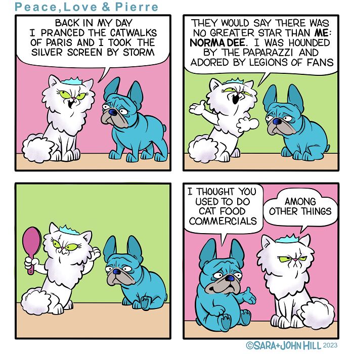 Peace Love & Pierre: A New Comic Strip Featuring Characters Who Will Not Only Make You Laugh, But Will Also Steal Your Heart