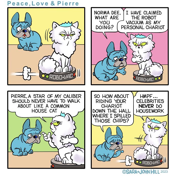 Peace Love & Pierre: A New Comic Strip Featuring Characters Who Will Not Only Make You Laugh, But Will Also Steal Your Heart